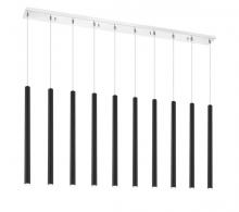  917MP24-MB-LED-10LCH - 10 Light Linear Chandelier