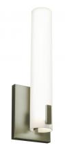 AFX Lighting, Inc. BWNS051412L30D1SN - Bowen - Wall Sconce - Satin Nickel - White Acrylic Shade