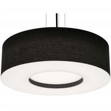  MCP3044L5AJUDBK-BK - Montclair 30'' LED Pendant,120-277V,5 CCT,BK w/ BK