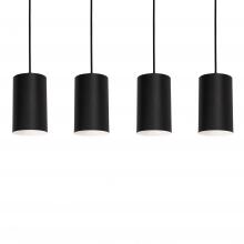 AFX Lighting, Inc. TYKP04MBBKLNR4 - Tyke 36'' 4 Light Linear Pendant - BK