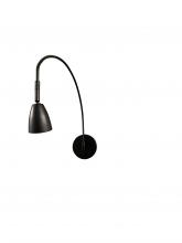 DAALEDL-BLK - Advent Arch LED Black Direct Wire Library Light (GU10 LED Included)