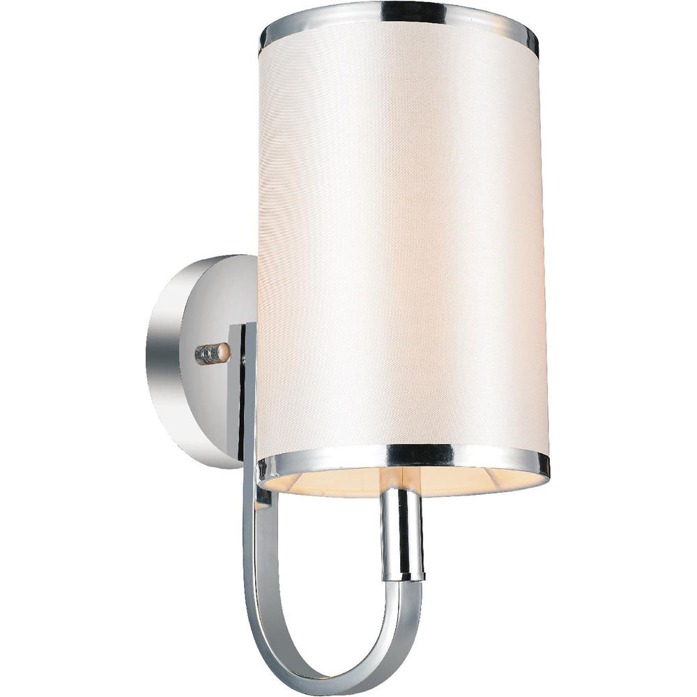 Orchid 1 Light Wall Sconce With Chrome Finish