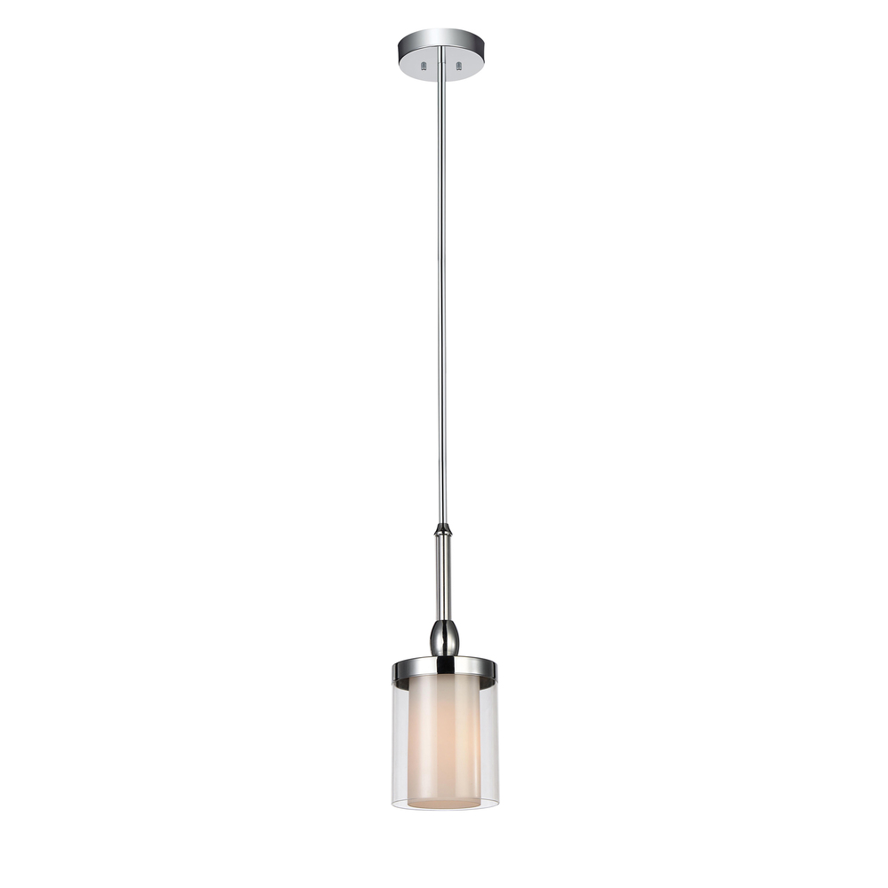 Maybelle  1 Light Candle Mini Chandelier With Chrome Finish