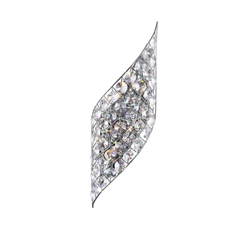 Chique 4 Light Wall Sconce With Chrome Finish