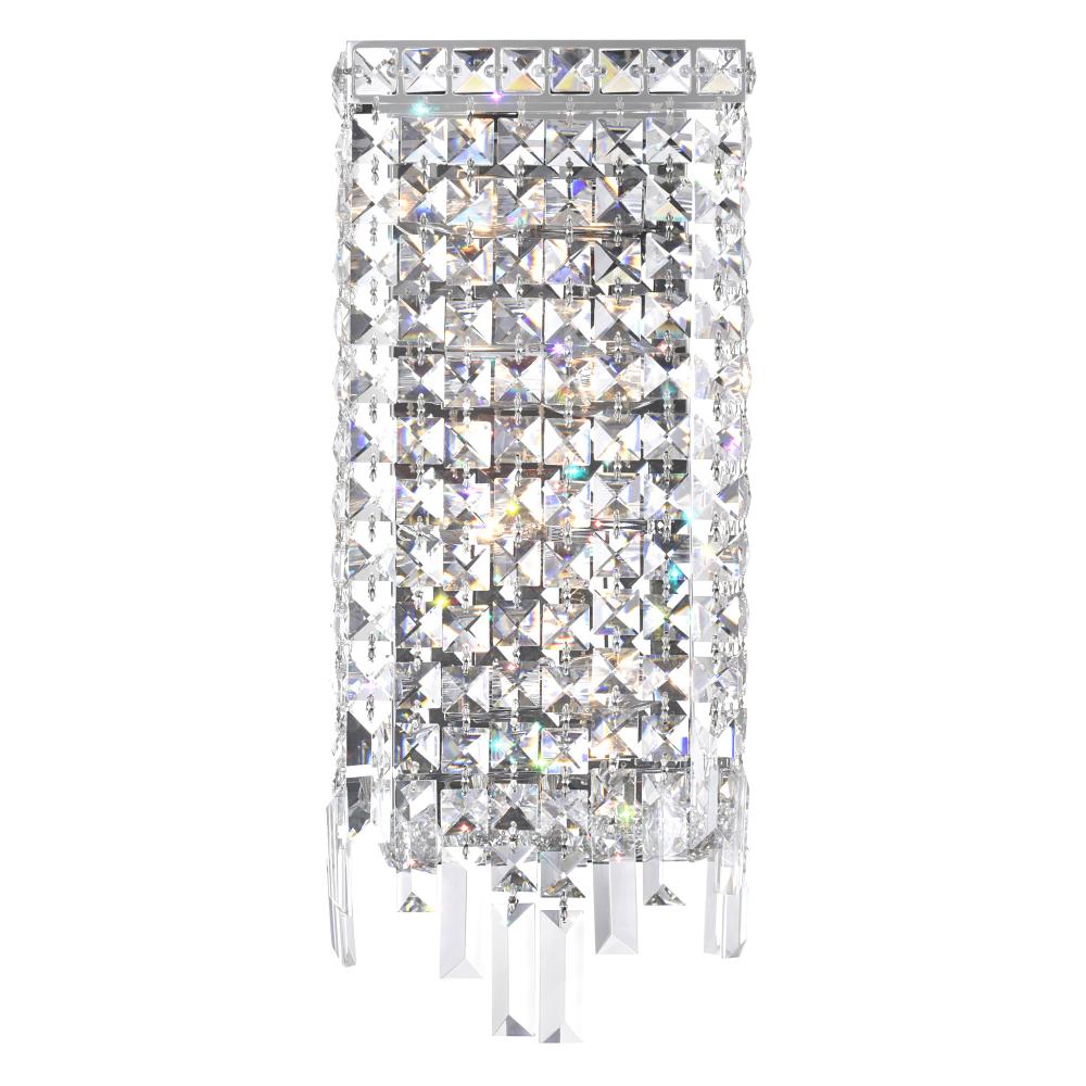 Colosseum 4 Light Wall Sconce With Chrome Finish