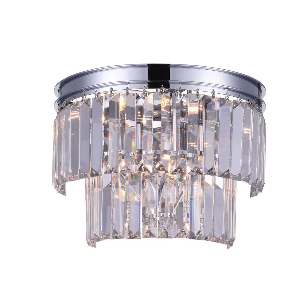 Weiss 4 Light Wall Sconce With Chrome Finish