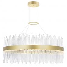  1063P32-169 - Genevieve LED Chandelier With Medallion Gold Finish