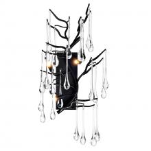  1094W11-3-101 - Anita 3 Light Wall Sconce With Black Finish