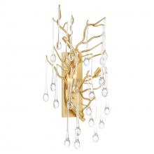  1094W11-3-620 - Anita 3 Light Wall Sconce With Gold Leaf Finish
