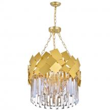  1100P16-4-169 - Panache 4 Light Down Chandelier With Medallion Gold Finish
