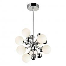  1125P16-8-613 - Element 8 Light Chandelier With Polished Nickel Finish