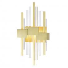  1245W7-1-602 - Millipede 7 in LED Satin Gold Wall Sconce