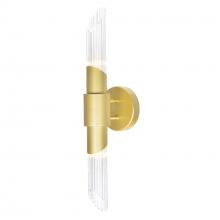  1269W5-2-602 - Croissant 2 Light Wall Sconce With Satin Gold Finish