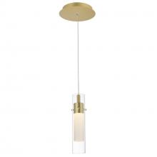  1606P5-1-602 - Olinda LED Integrated Satin Gold Mini Pendant