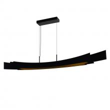  1698P72-101 - Candora Integrated LED Black Chandelier