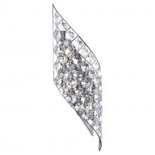  5021W7B-L(C) - Chique 4 Light Wall Light With Chrome Finish
