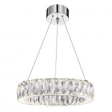 5704P16-1-601-A - Juno LED Chandelier With Chrome Finish