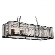  9860P42-12-101 - Jacquet 12 Light Chandelier With Black Finish