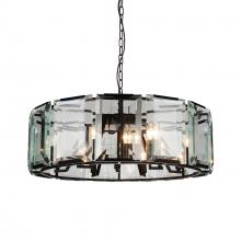 9860P43-18-101 - Jacquet 18 Light Chandelier With Black Finish