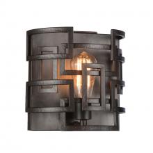 CWI Lighting 9913W10-1-205 - Litani 1 Light Wall Sconce With Brown Finish