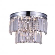  9969W10-4-601 - Weiss 4 Light Wall Sconce With Chrome Finish