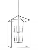  5315008-05 - Perryton transitional 8-light indoor dimmable extra large ceiling pendant hanging chandelier light i