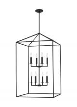  5315008-112 - Perryton transitional 8-light indoor dimmable extra large ceiling pendant hanging chandelier light i