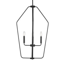 Generation Lighting GLC1274MBK - Kennan Four Light Chandelier