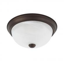  219021BZ - 2 Light Flush Mount