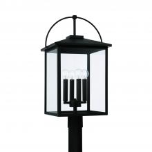  948043BK - 4-Light Outdoor Post-Lantern
