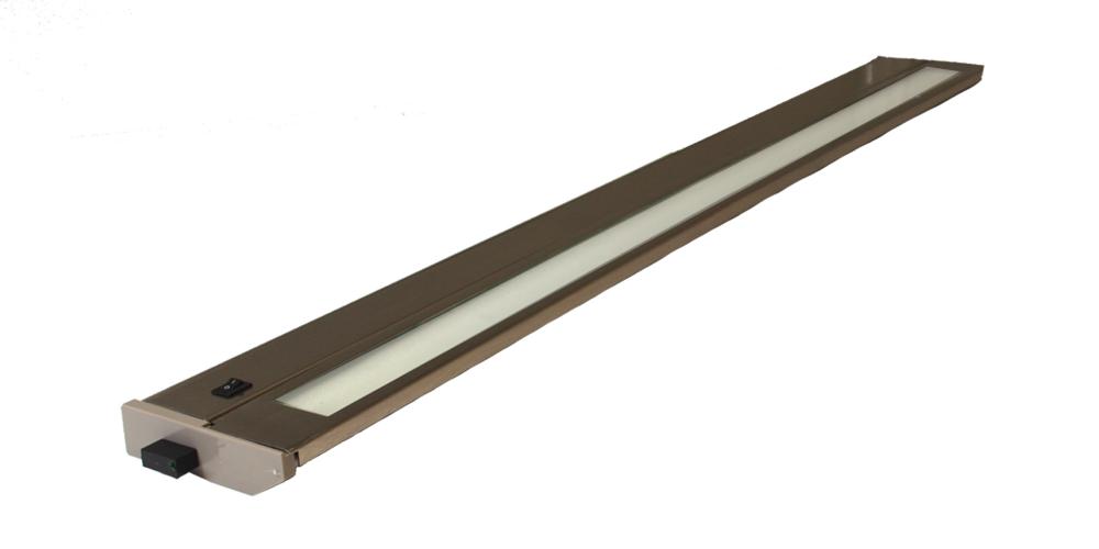 PRIORI Brushed Steel 32-Inch One-Light T2 Fluorescent Under Cabinet Light