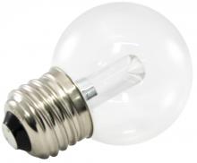  PG50-E26-WH - Premium Grade LED Lamp Large Globe, Standard Medium base, Pure White (5500K) with Clear Glass, wet l