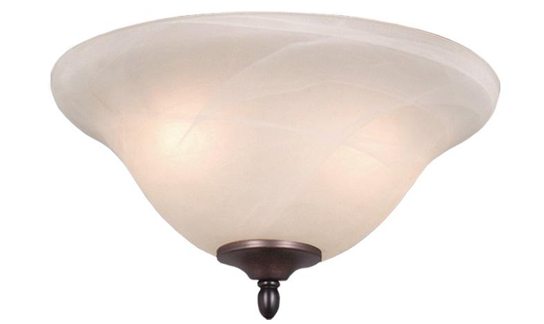 2L Ceiling Fan Light Kit BN, OBB, W, WP