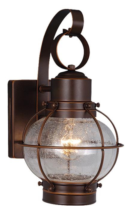 Chatham 6.5-in Outdoor Wall Light Burnished Bronze