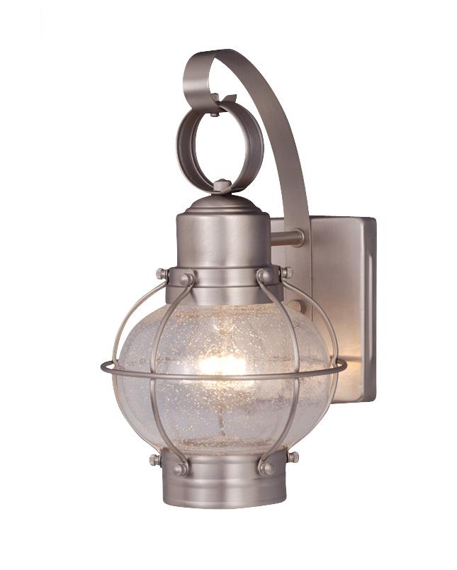 Chatham 6.5-in Outdoor Wall Light Brushed Nickel