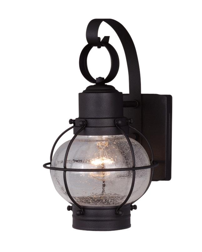 Chatham 6.5-in Outdoor Wall Light Textured Black