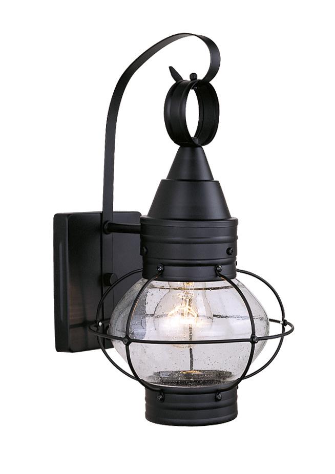 Chatham 8-in Outdoor Wall Light Textured Black