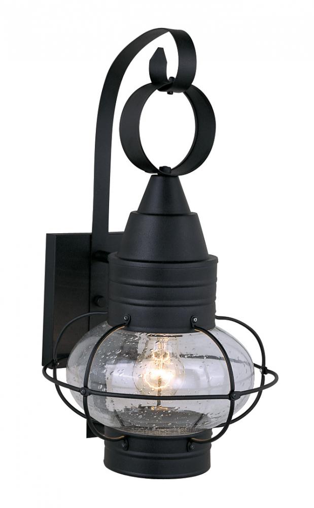 Chatham 10-in Outdoor Wall Light Textured Black