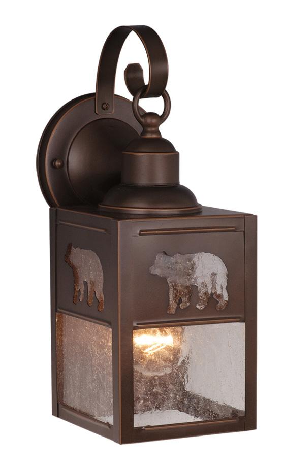 Bozeman 5-in Outdoor Wall Light Burnished Bronze
