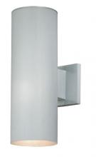  CO-OWB052SL - Chiasso 5-in Outdoor Wall Light Satin Aluminum