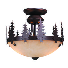  LK55512BBZ-C - Yosemite 2L LED Tree Fan Light Kit or Semi Flush Ceiling Light (Dual Mount) Burnished Bronze
