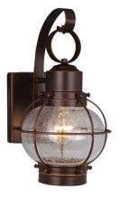 Vaxcel International OW21861BBZ - Chatham 6.5-in Outdoor Wall Light Burnished Bronze