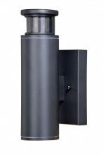  T0344 - Chiasso LED Motion Sensor Dusk to Dawn Outdoor Wall Light Textured Black