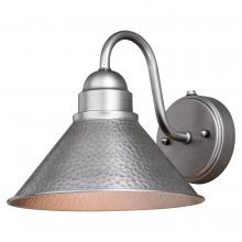  T0490 - Outland 10-in Outdoor Wall Light Brushed Pewter