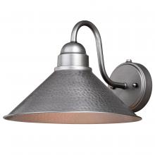  T0494 - Outland 12-in Outdoor Wall Light Brushed Pewter