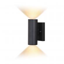  T0551 - Chiasso 8 in. H LED Outdoor Wall Light Textured Black