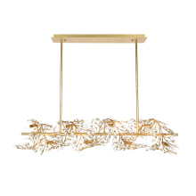 Terracotta Lighting H25115L-8 - Ludovica Vine Floral Bar Chandelier
