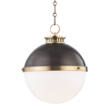  4025-ADB - 1 LIGHT LARGE PENDANT