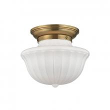  5012F-AGB - 1 LIGHT MEDIUM FLUSH MOUNT