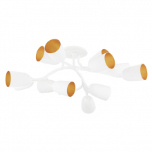  5045-WP - 12 LIGHT SEMI FLUSH